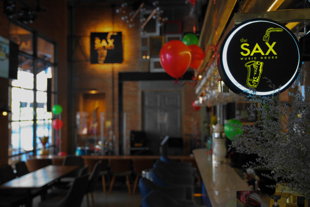 The Sax Music House Ever Open Door